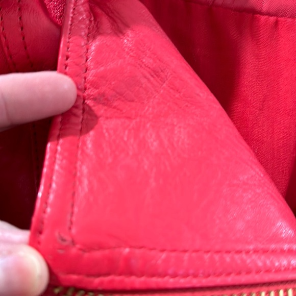 Italian LEATHER buttery soft Moto style jacket - Picture 13 of 16